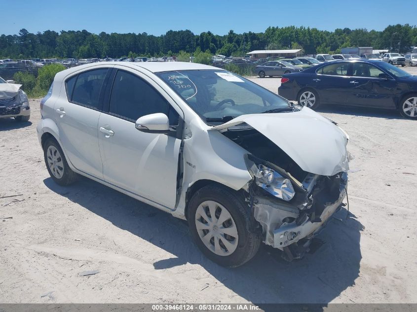 2012 TOYOTA PRIUS C ONE