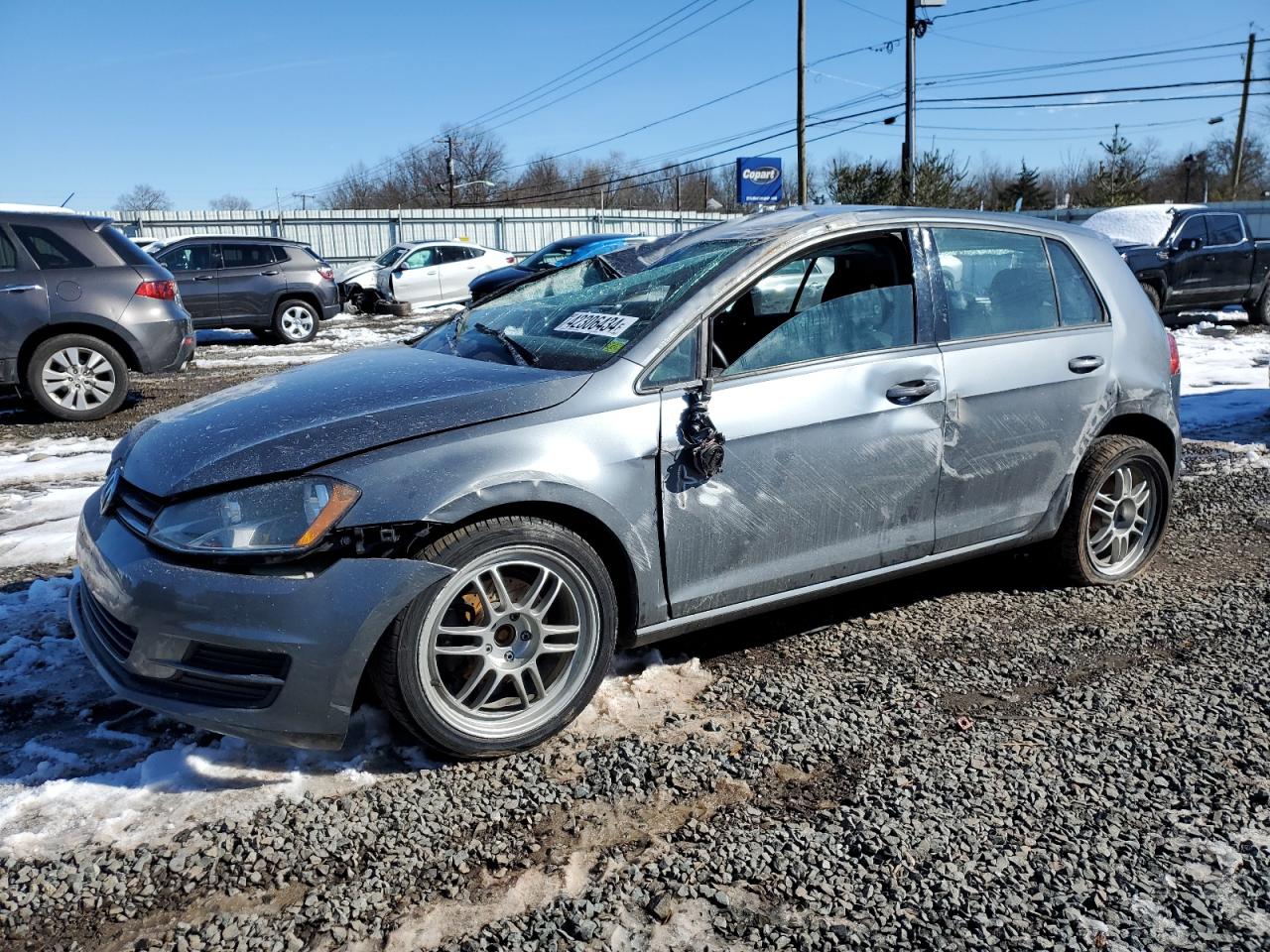 2016 VOLKSWAGEN GOLF S