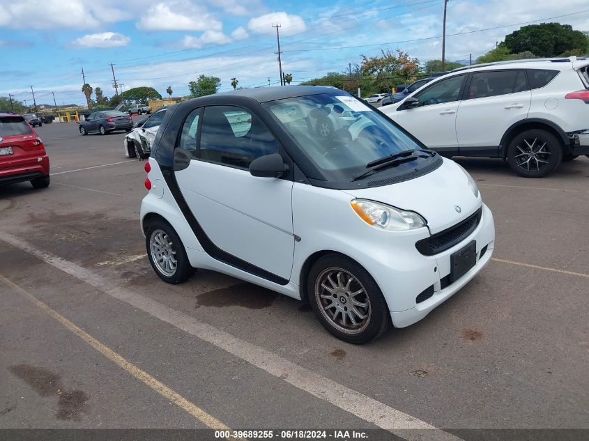 2012 SMART FORTWO PASSION/PURE