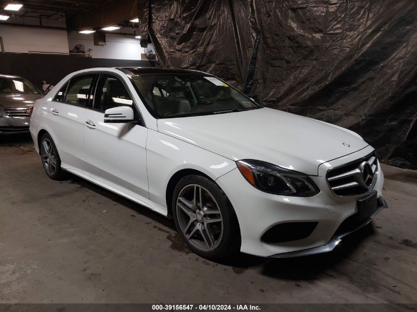 2015 MERCEDES-BENZ E 400 4MATIC