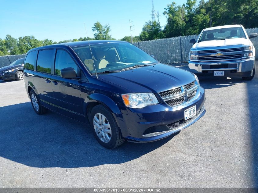 2016 DODGE GRAND CARAVAN SE