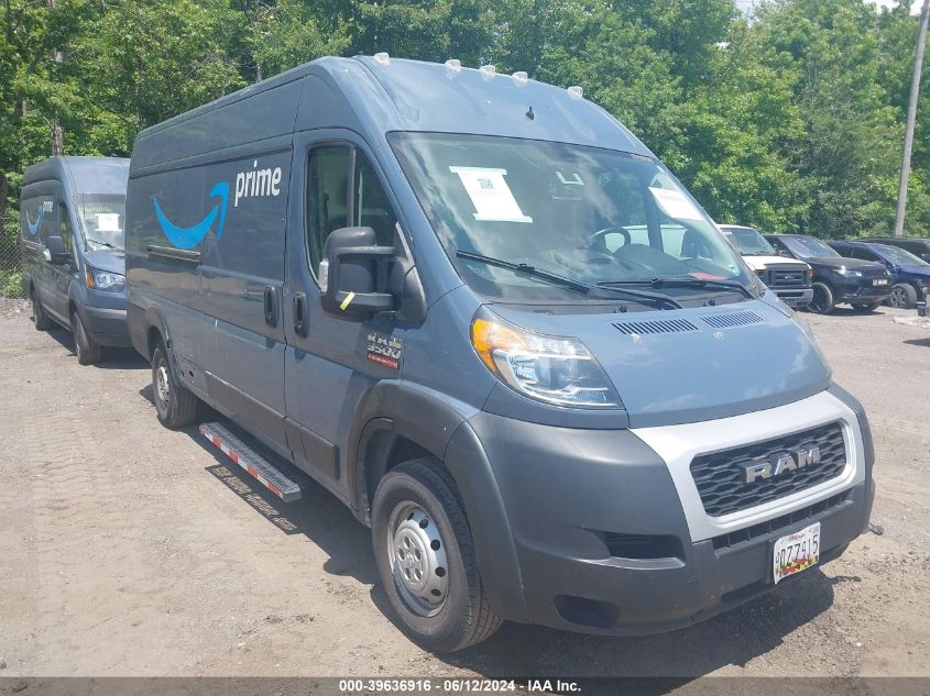 2019 RAM PROMASTER 3500 CARGO VAN HIGH ROOF 159 WB EXT