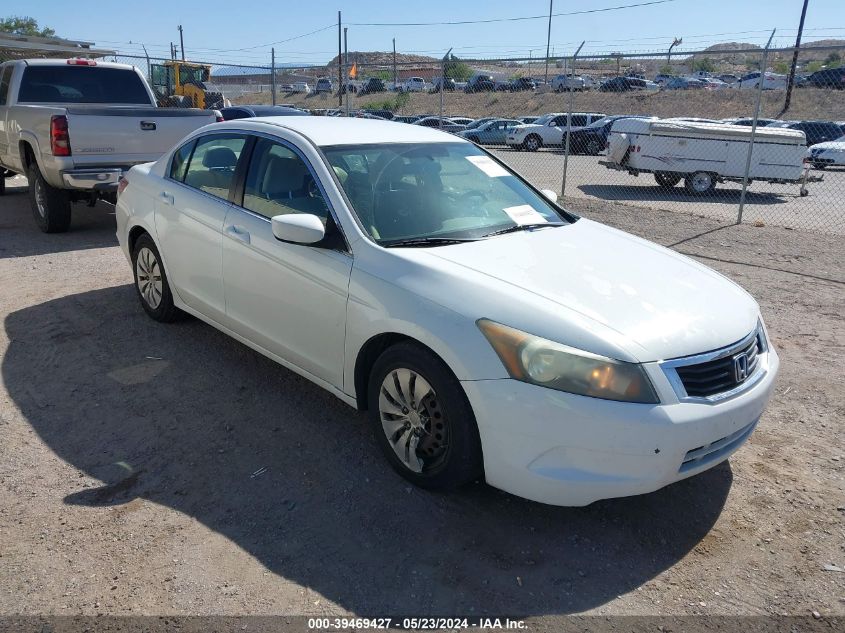 2010 HONDA ACCORD 2.4 LX