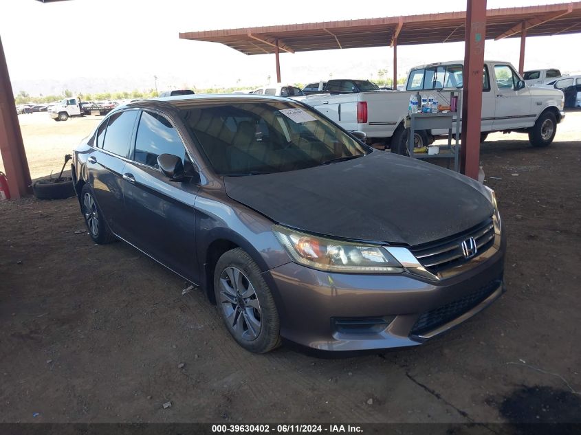 2015 HONDA ACCORD LX