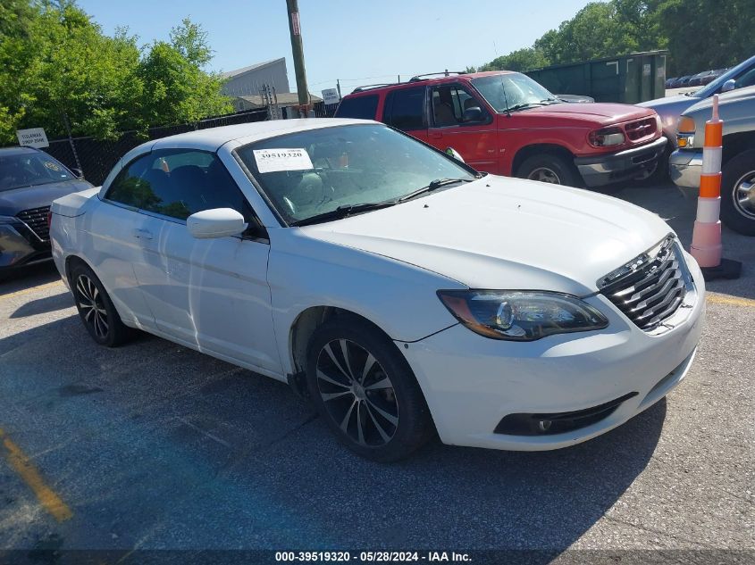 2012 CHRYSLER 200 S