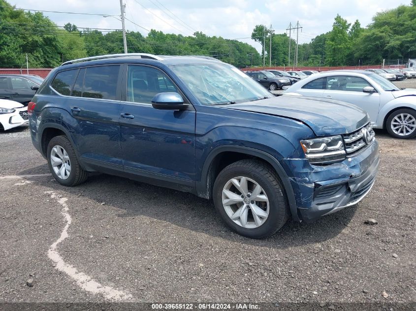 2018 VOLKSWAGEN ATLAS 3.6L V6 S