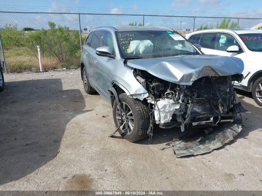 2018 TOYOTA HIGHLANDER SE/XLE