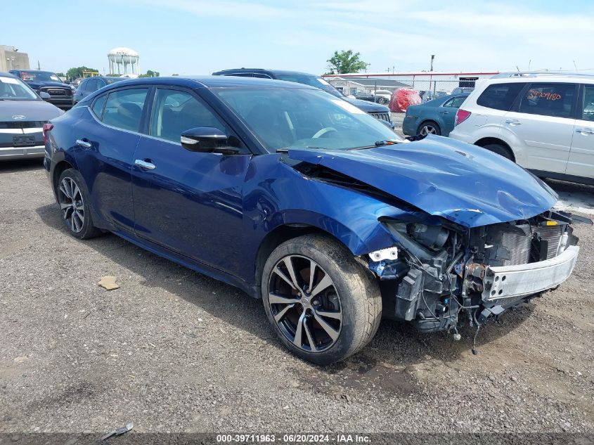 2018 NISSAN MAXIMA 3.5 SV