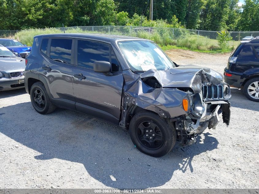 2019 JEEP RENEGADE SPORT FWD