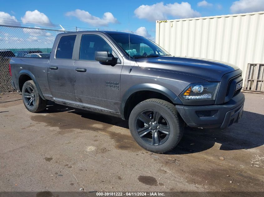 2021 RAM 1500 CLASSIC WARLOCK QUAD CAB 4X4 6'4 BOX