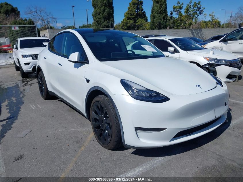 2020 TESLA MODEL Y LONG RANGE DUAL MOTOR ALL-WHEEL DRIVE