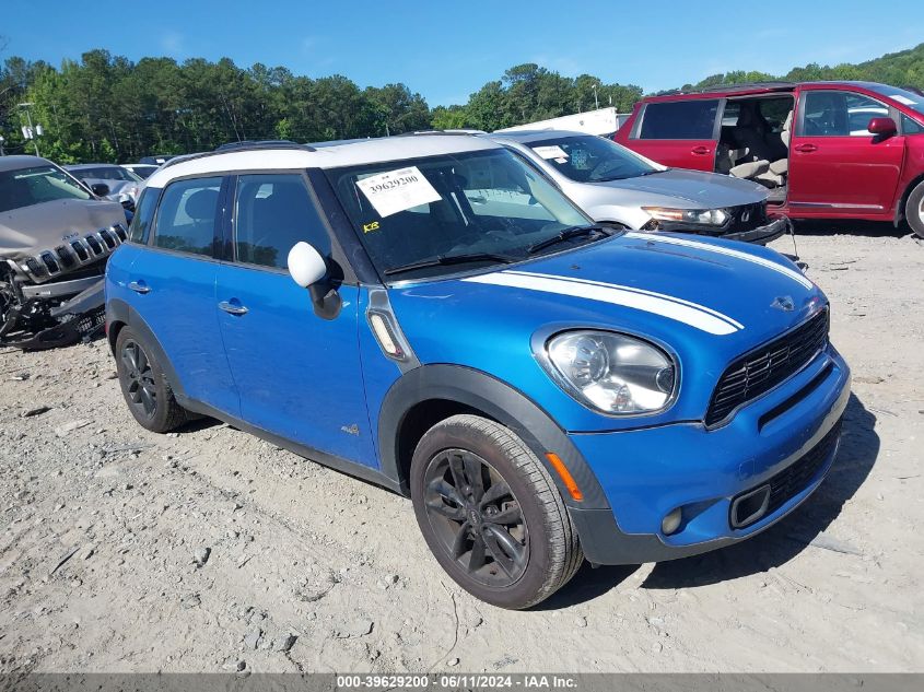 2012 MINI COOPER S COUNTRYMAN