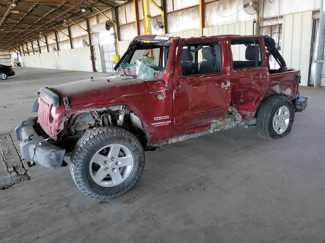 2012 JEEP WRANGLER UNLIMITED SPORT