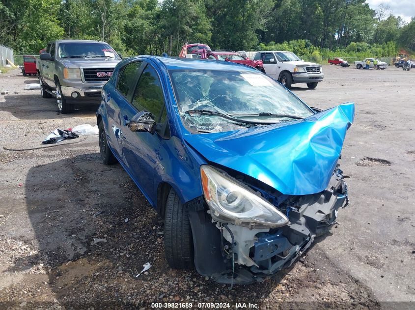 2016 TOYOTA PRIUS C TWO