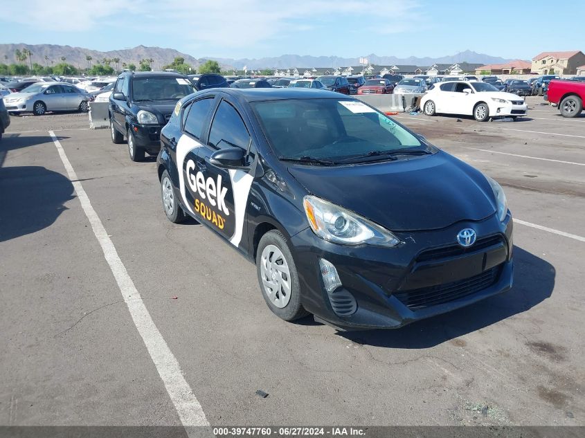 2016 TOYOTA PRIUS C TWO