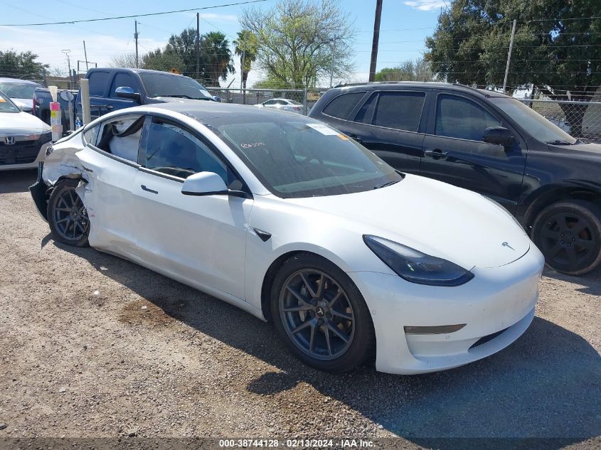 2021 TESLA MODEL 3 LONG RANGE DUAL MOTOR ALL-WHEEL DRIVE