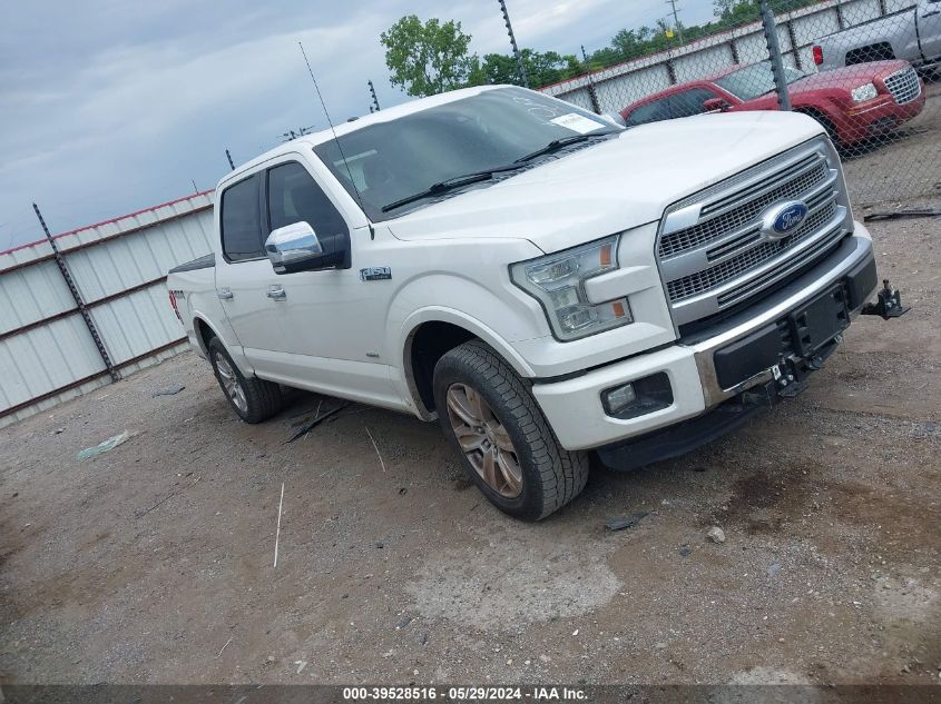 2015 FORD F-150 PLATINUM