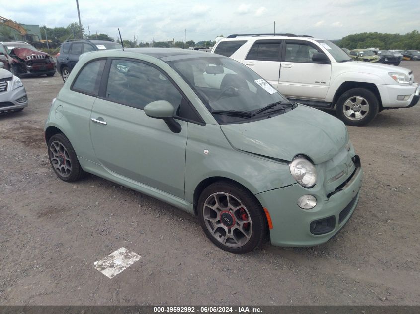 2013 FIAT 500 SPORT