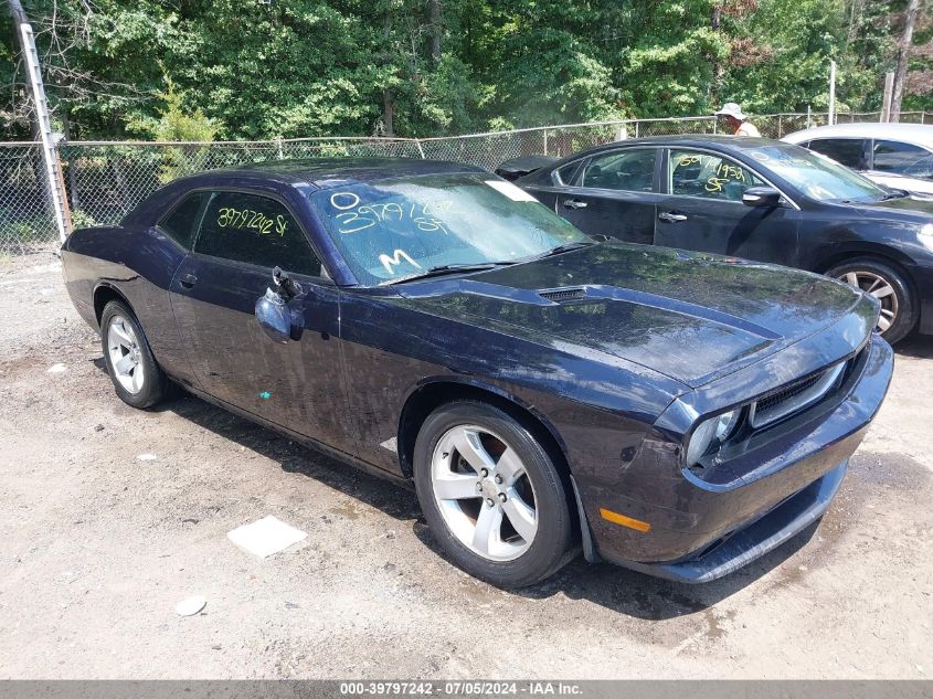 2012 DODGE CHALLENGER SXT