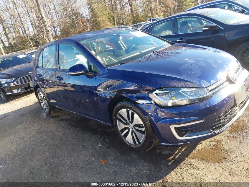 2019 VOLKSWAGEN E-GOLF SEL PREMIUM