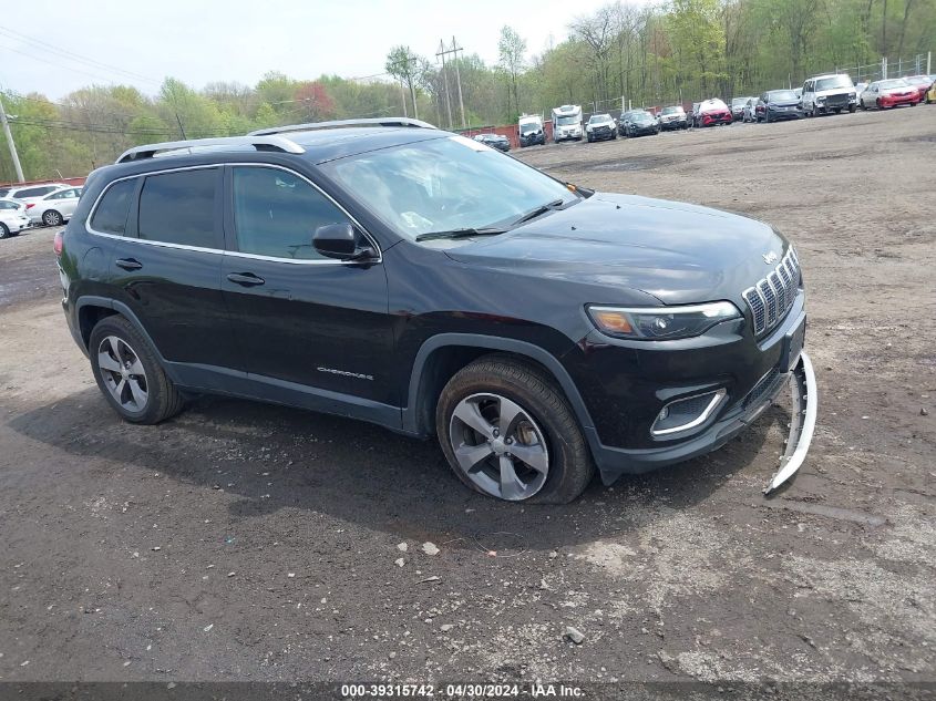 2019 JEEP CHEROKEE LIMITED 4X4