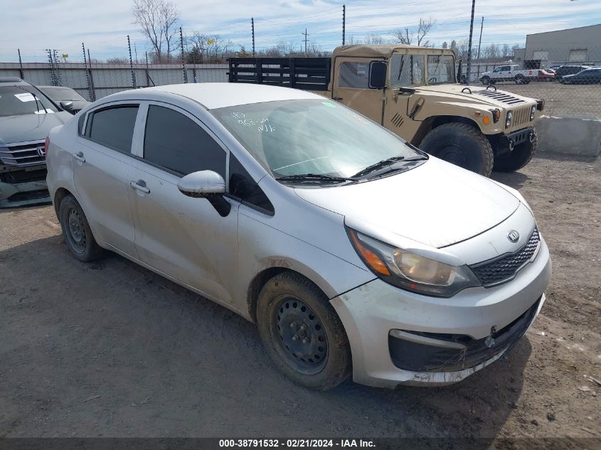 2016 KIA RIO LX