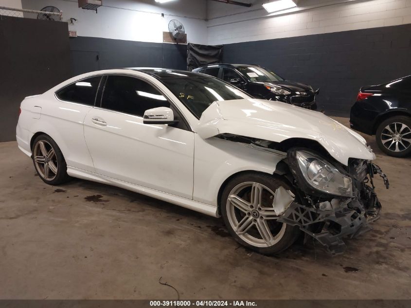 2015 MERCEDES-BENZ C 350 SPORT 4MATIC