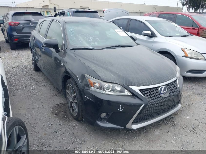 2015 LEXUS CT 200H