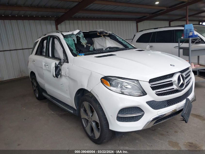 2016 MERCEDES-BENZ GLE 350 4MATIC