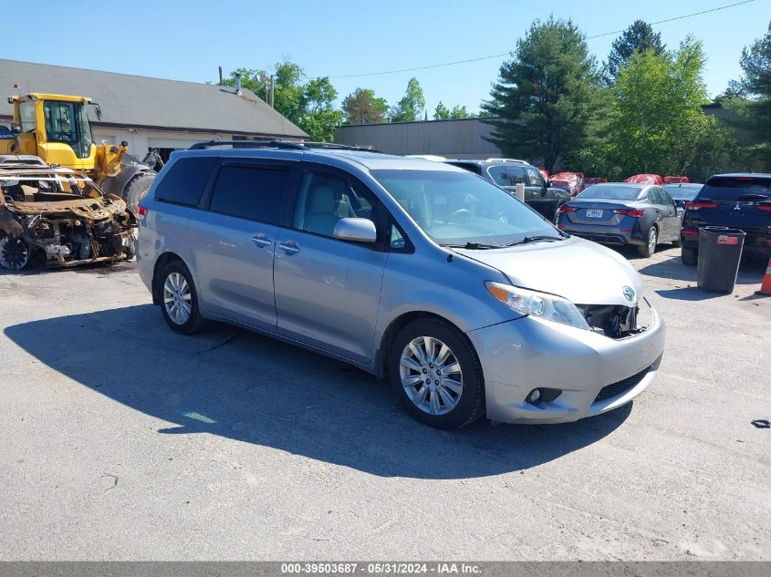 2013 TOYOTA SIENNA XLE 7 PASSENGER