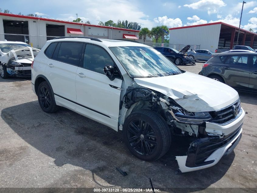 2022 VOLKSWAGEN TIGUAN 2.0T SE R-LINE BLACK