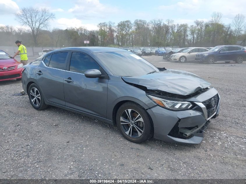 2021 NISSAN SENTRA SV XTRONIC CVT