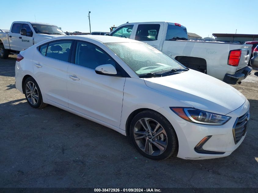 2018 HYUNDAI ELANTRA LIMITED