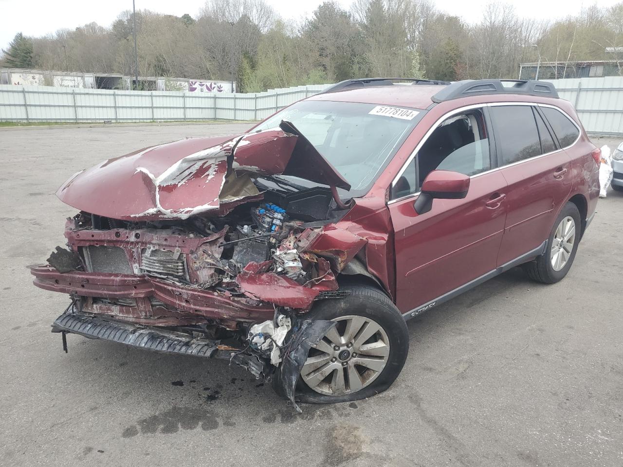 2016 SUBARU OUTBACK 2.5I PREMIUM