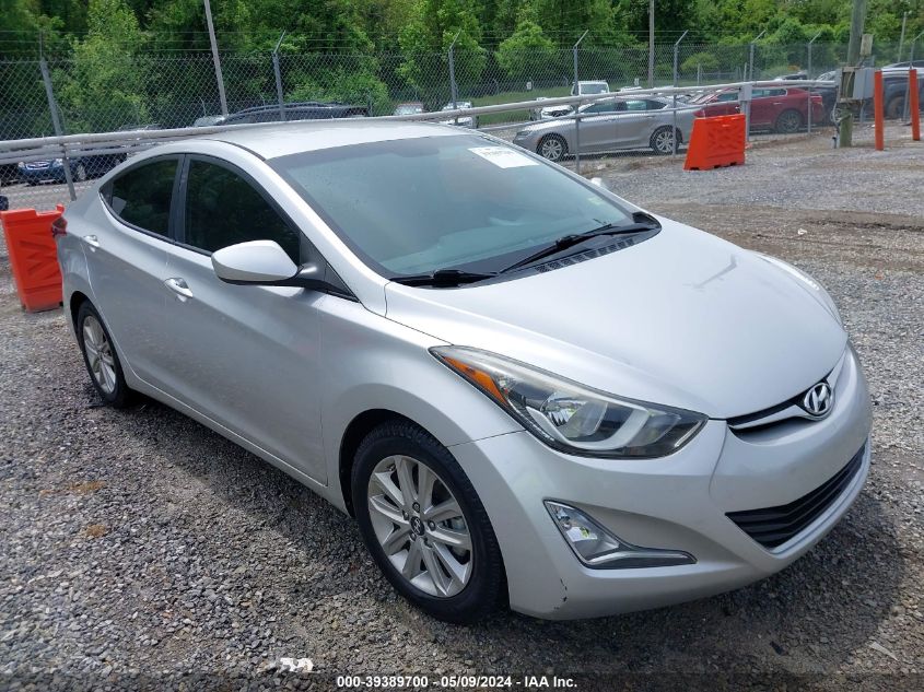 2015 HYUNDAI ELANTRA SE