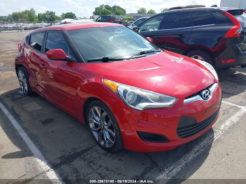 2014 HYUNDAI VELOSTER BASE W/BLACK