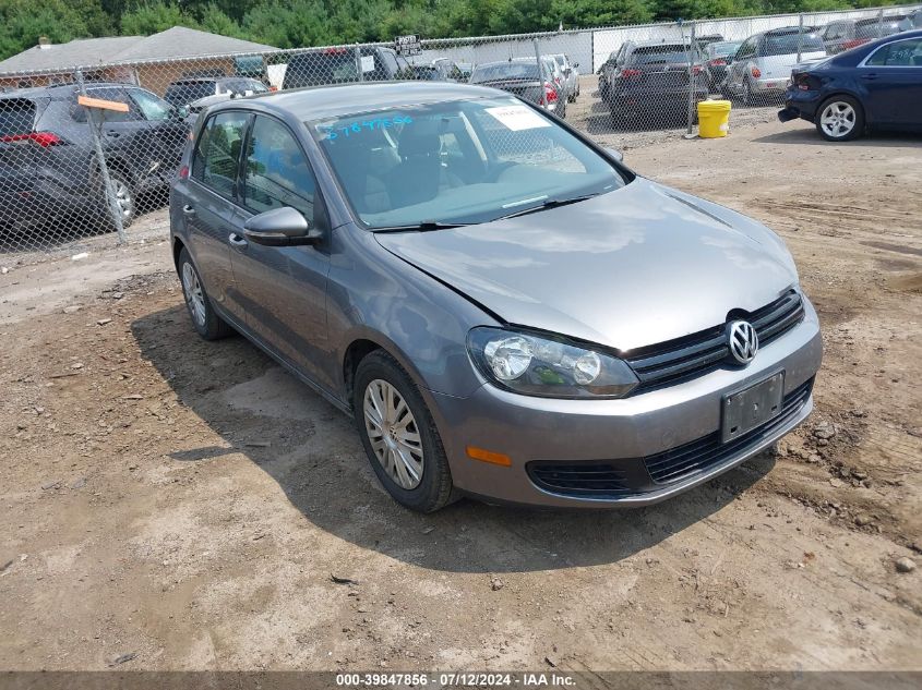 2013 VOLKSWAGEN GOLF 2.5L 4-DOOR