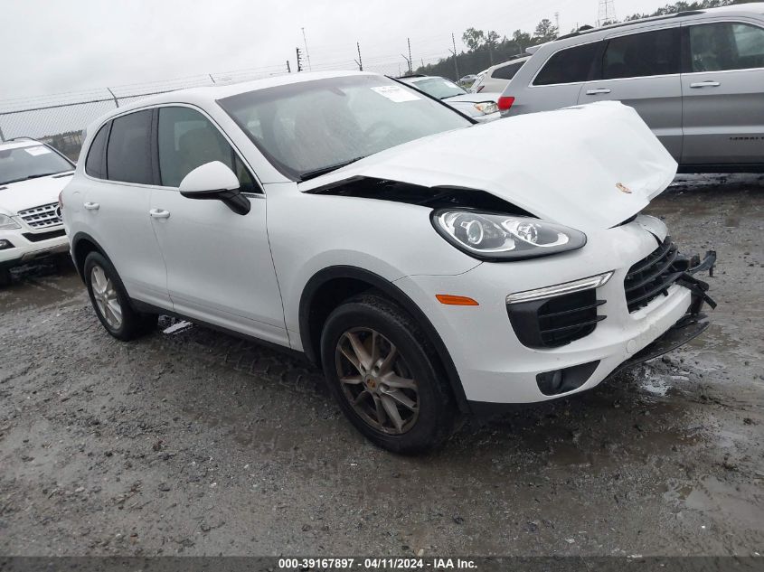 2018 PORSCHE CAYENNE PLATINUM EDITION