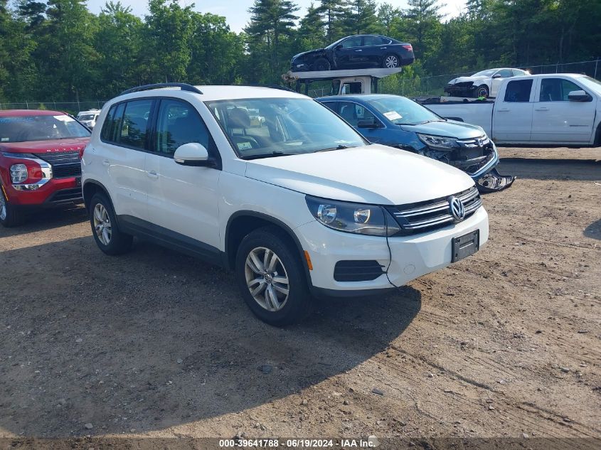 2016 VOLKSWAGEN TIGUAN S