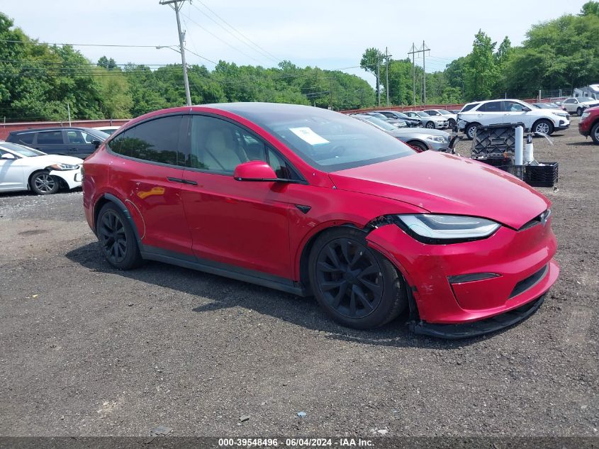 2022 TESLA MODEL X PLAID TRI MOTOR ALL-WHEEL DRIVE