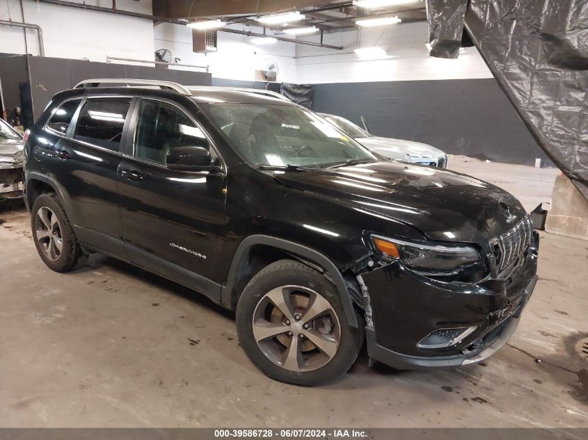 2019 JEEP CHEROKEE LIMITED 4X4