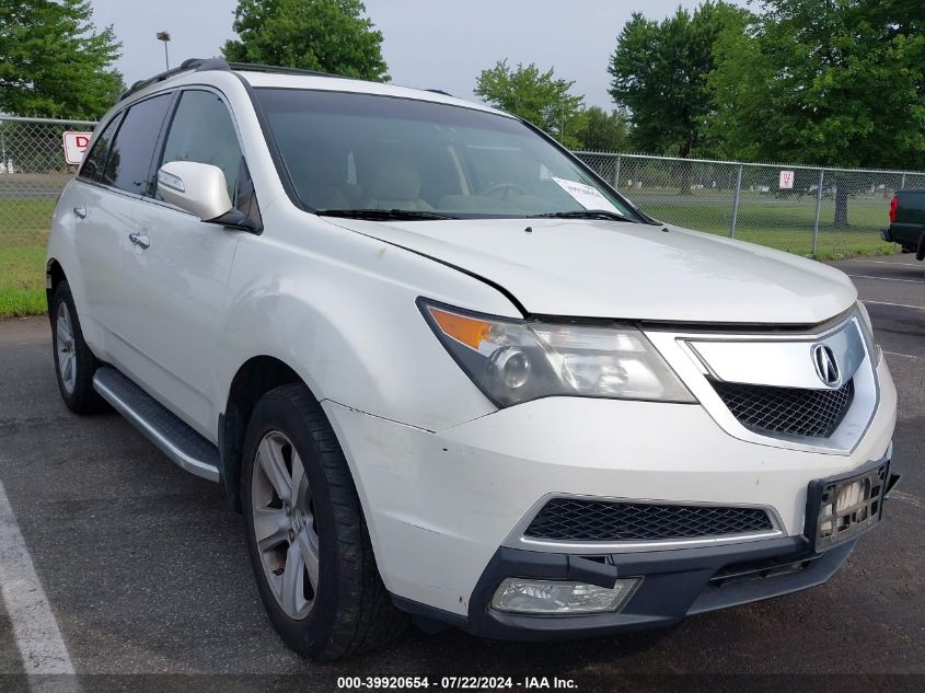 2012 ACURA MDX TECHNOLOGY