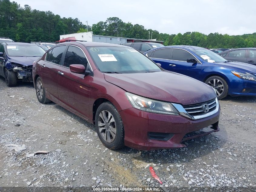 2013 HONDA ACCORD LX