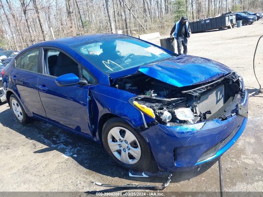 2018 KIA FORTE LX