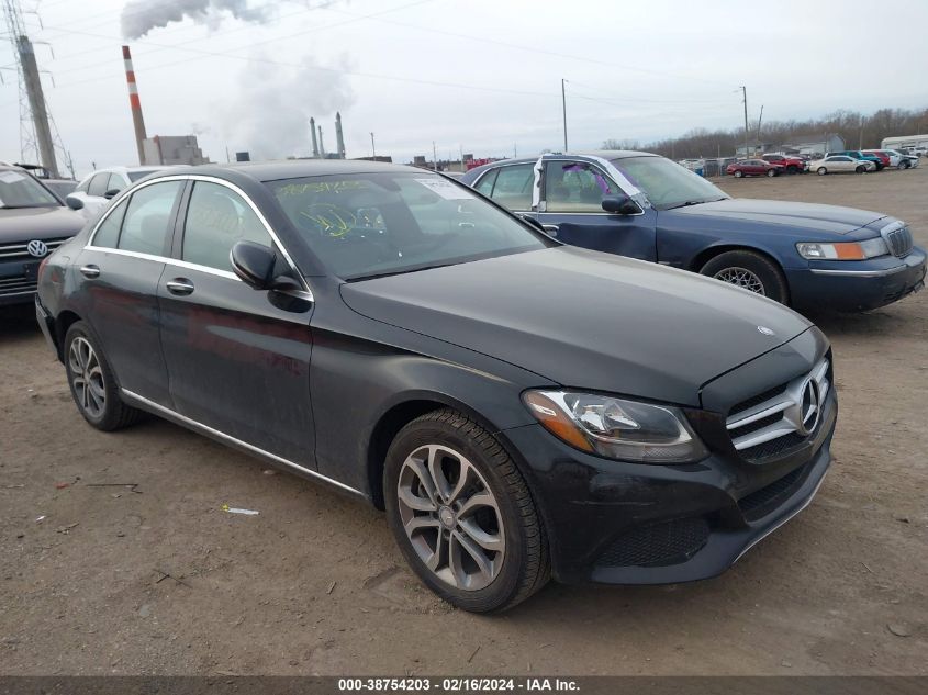 2016 MERCEDES-BENZ C 300 4MATIC/LUXURY 4MATIC/SPORT 4MATIC