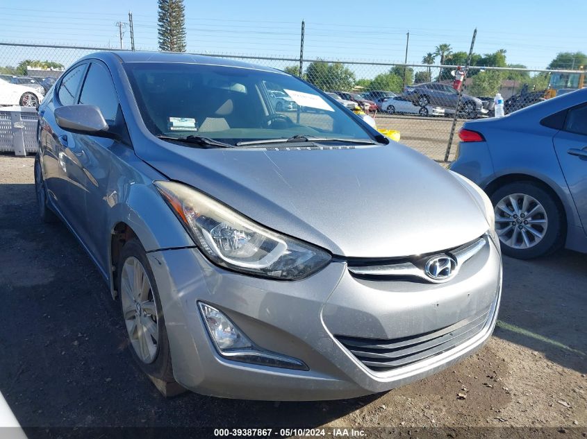 2014 HYUNDAI ELANTRA SE