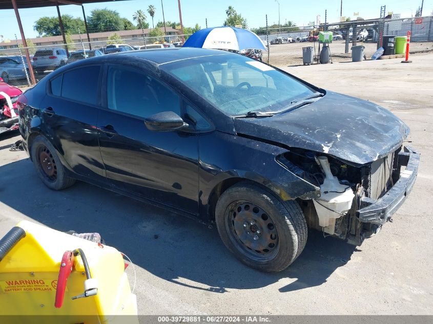 2018 KIA FORTE LX