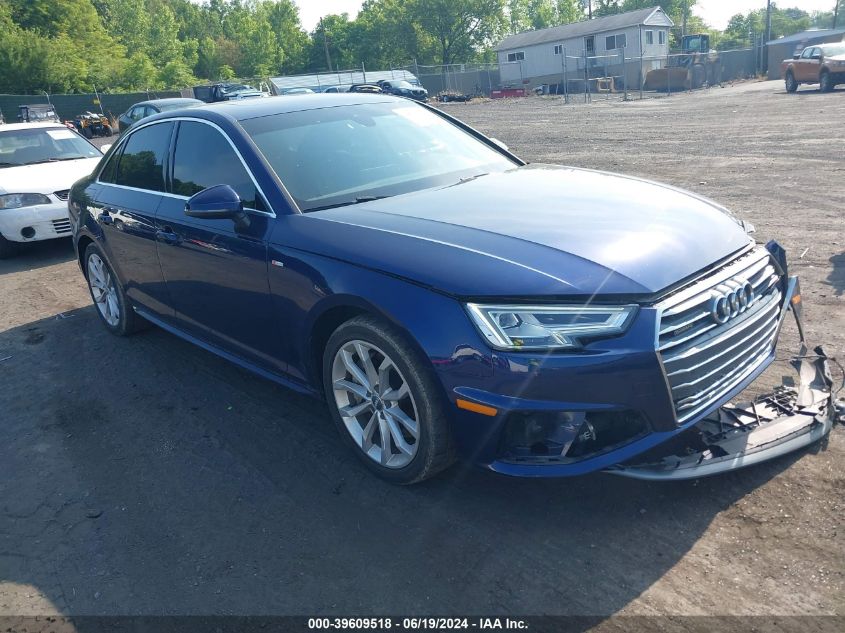 2019 AUDI A4 PREMIUM PLUS