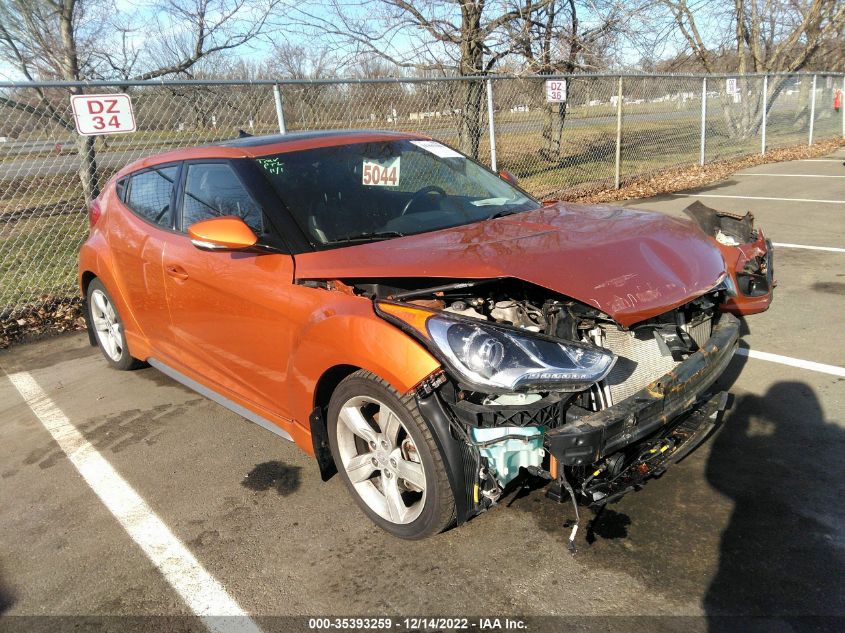 2014 HYUNDAI VELOSTER TURBO W/BLACK