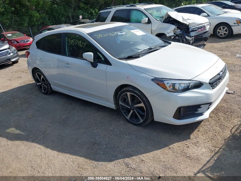 2022 SUBARU IMPREZA SPORT 5-DOOR